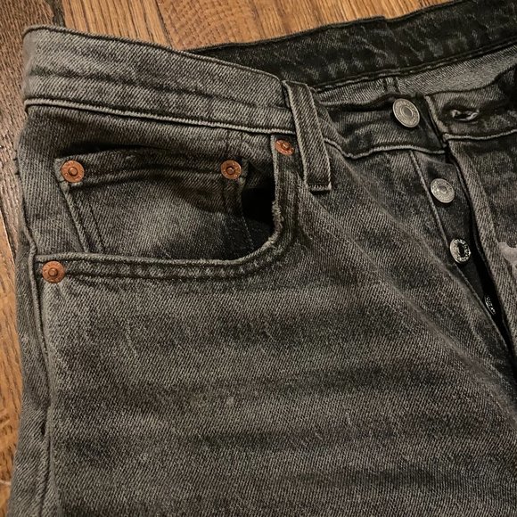 LEVI'S 501 ORIGINAL CROPPED WOMEN'S JEANS - Picture 2 of 8